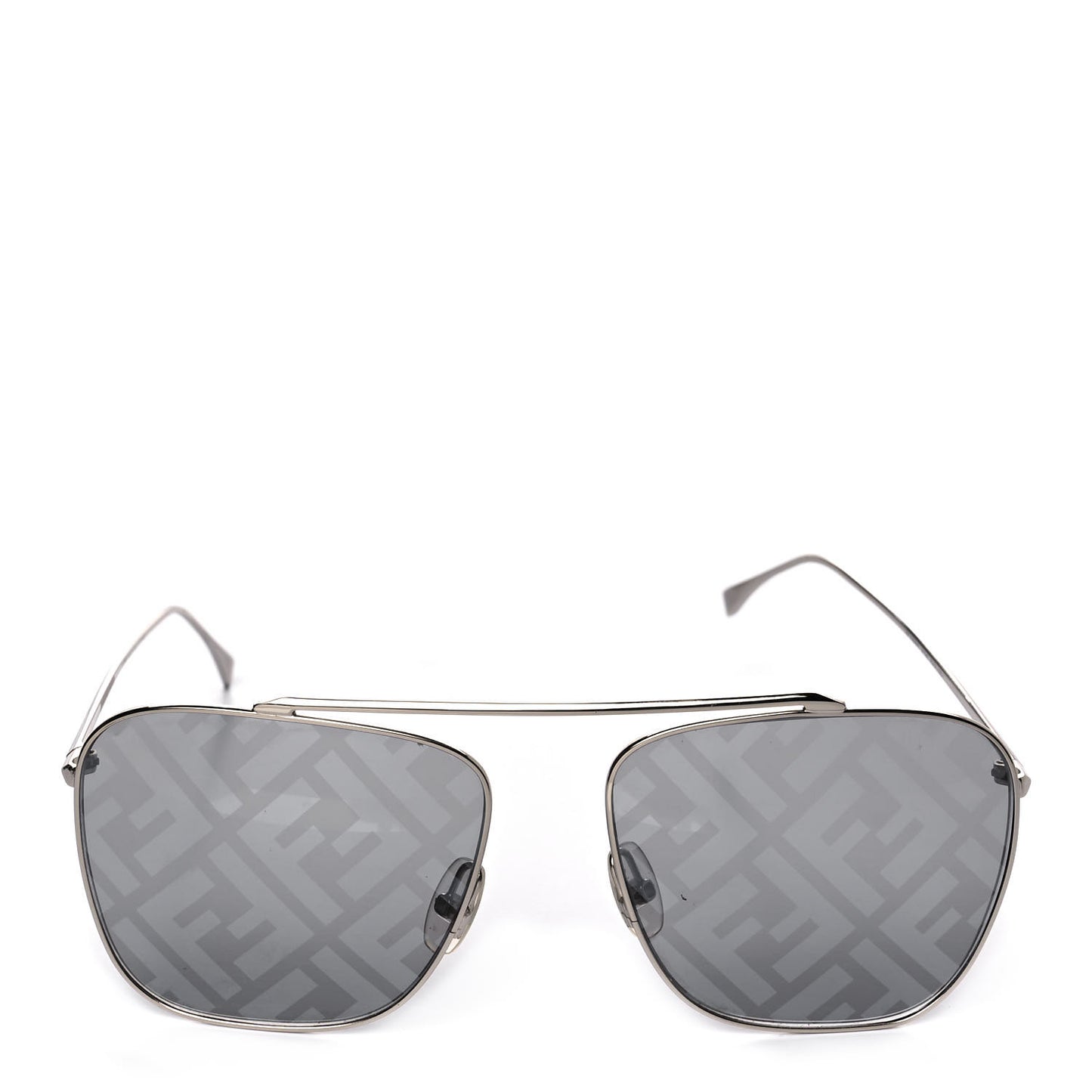 Metal Aviator Sunglasses FF0406/S Silver