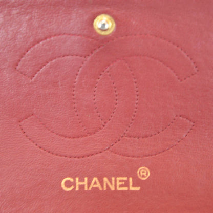 Chanel Lambskin Quilted Medium Double Flap Red 8 of 11