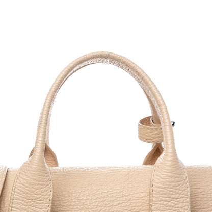 3.1 Phillip Lim 3.1 Textured Calfskin Medium Pashli Satchel White Peach 11 of 18
