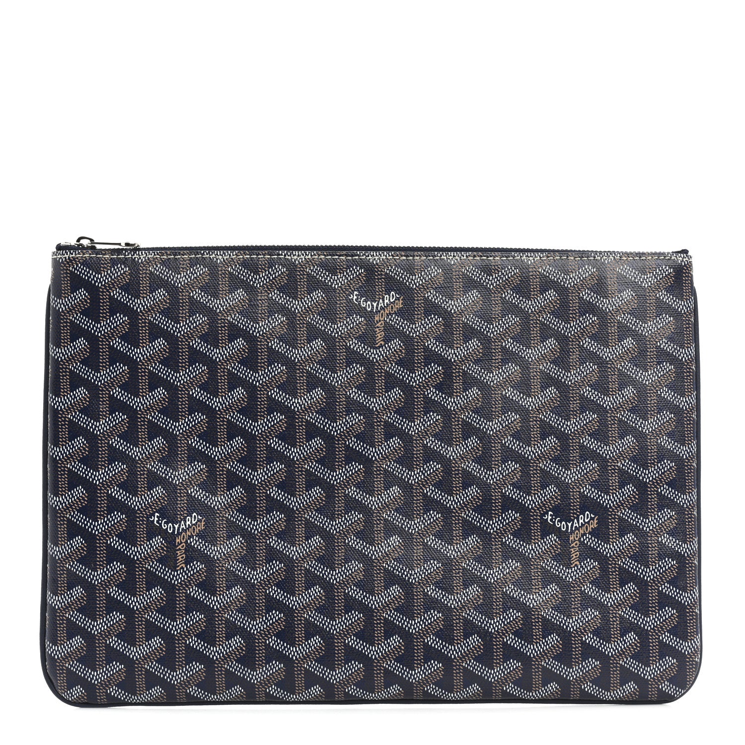 Goyard Goyardine Senat MM Pocket Navy 1 of 9