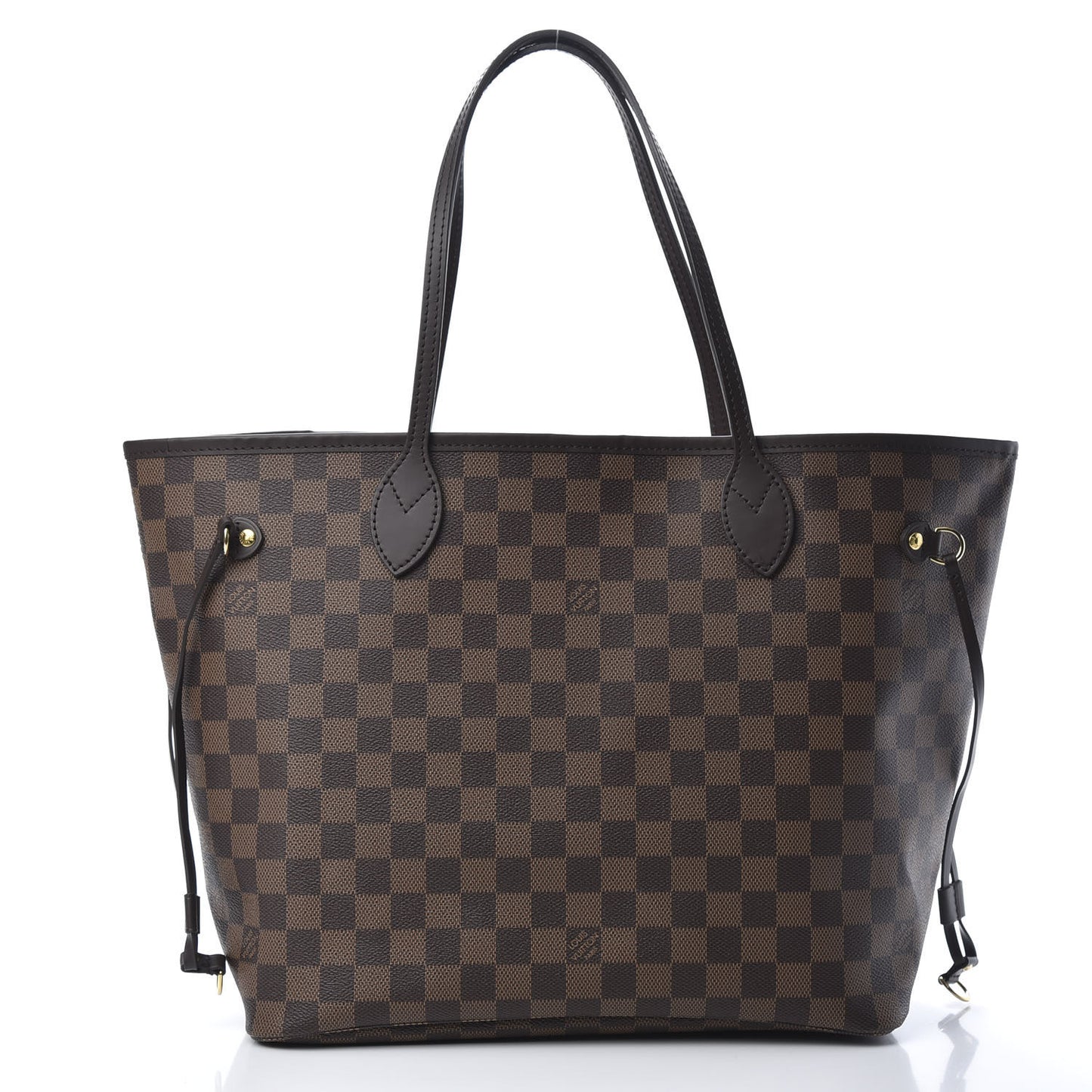 Damier Ebene Neo Neverfull MM Rose Ballerine
