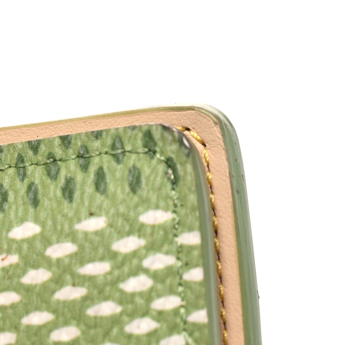 Damier Golf Pocket Organizer Green