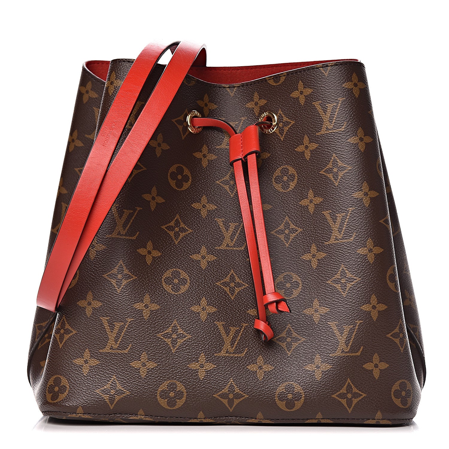 Louis Vuitton Monogram Neonoe MM Coquelicot 1 of 9