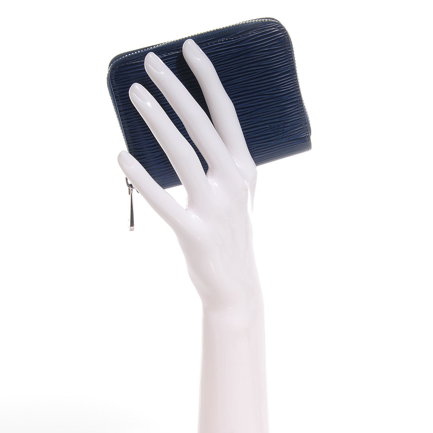 Louis Vuitton Epi Zippy Coin Purse Indigo 2 of 8