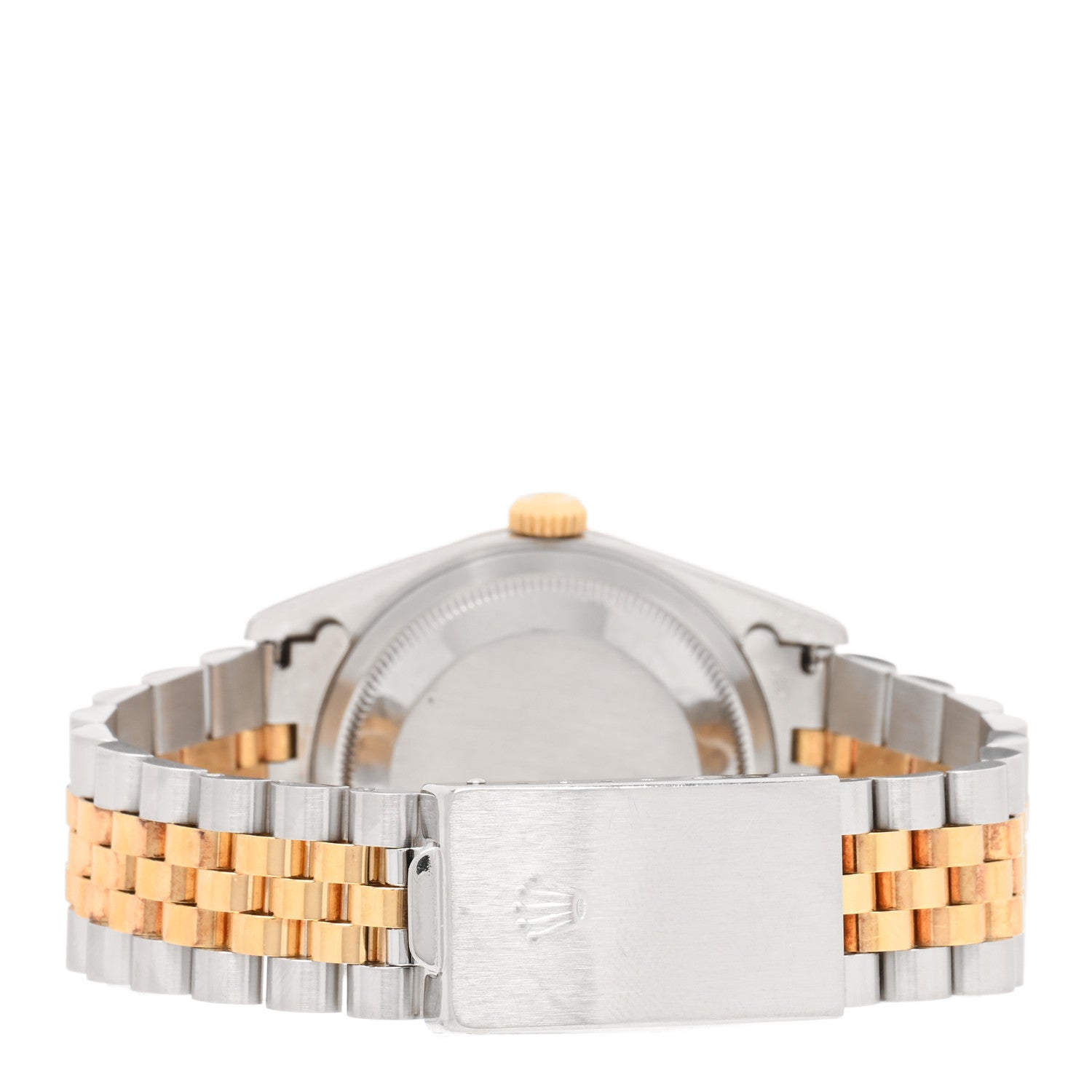 Rolex Stainless Steel 18K Yellow Gold Diamond 36mm Oyster Perpetual Datejust Watch Champagne Jubilee 16233 3 of 4