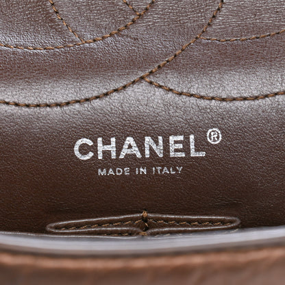 Chanel Metallic Aged Calfskin Quilted 2.55 Reissue 227 Flap Bronze 6 of 9