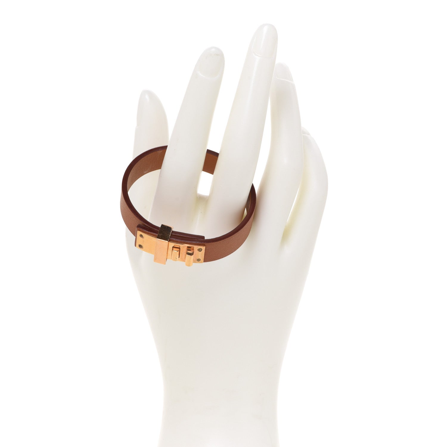 Hermes Swift Mini Dog Carrees Bracelet T2 Gold 2 of 7