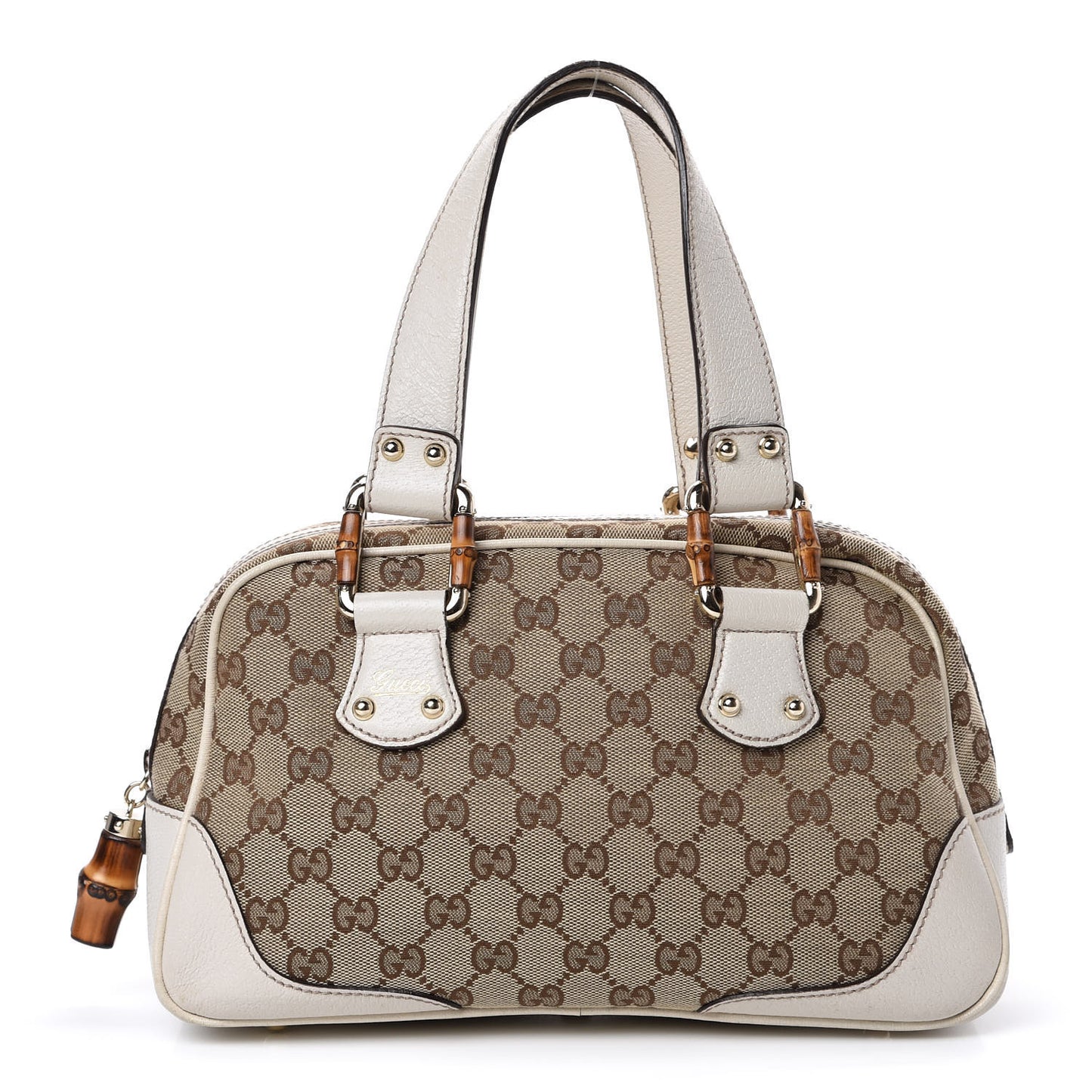 Monogram Bamboo Boston Off White