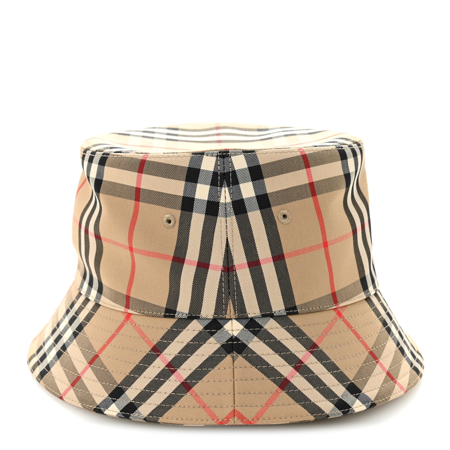 Burberry Technical Cotton Vintage Check Bucket Hat L Archive Beige 4 of 8