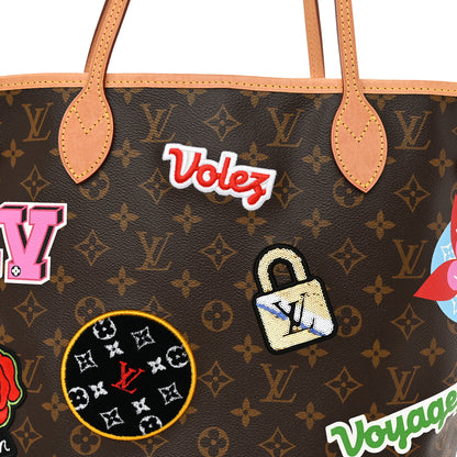 Louis Vuitton Monogram Travel Stickers Neverfull MM 9 of 11