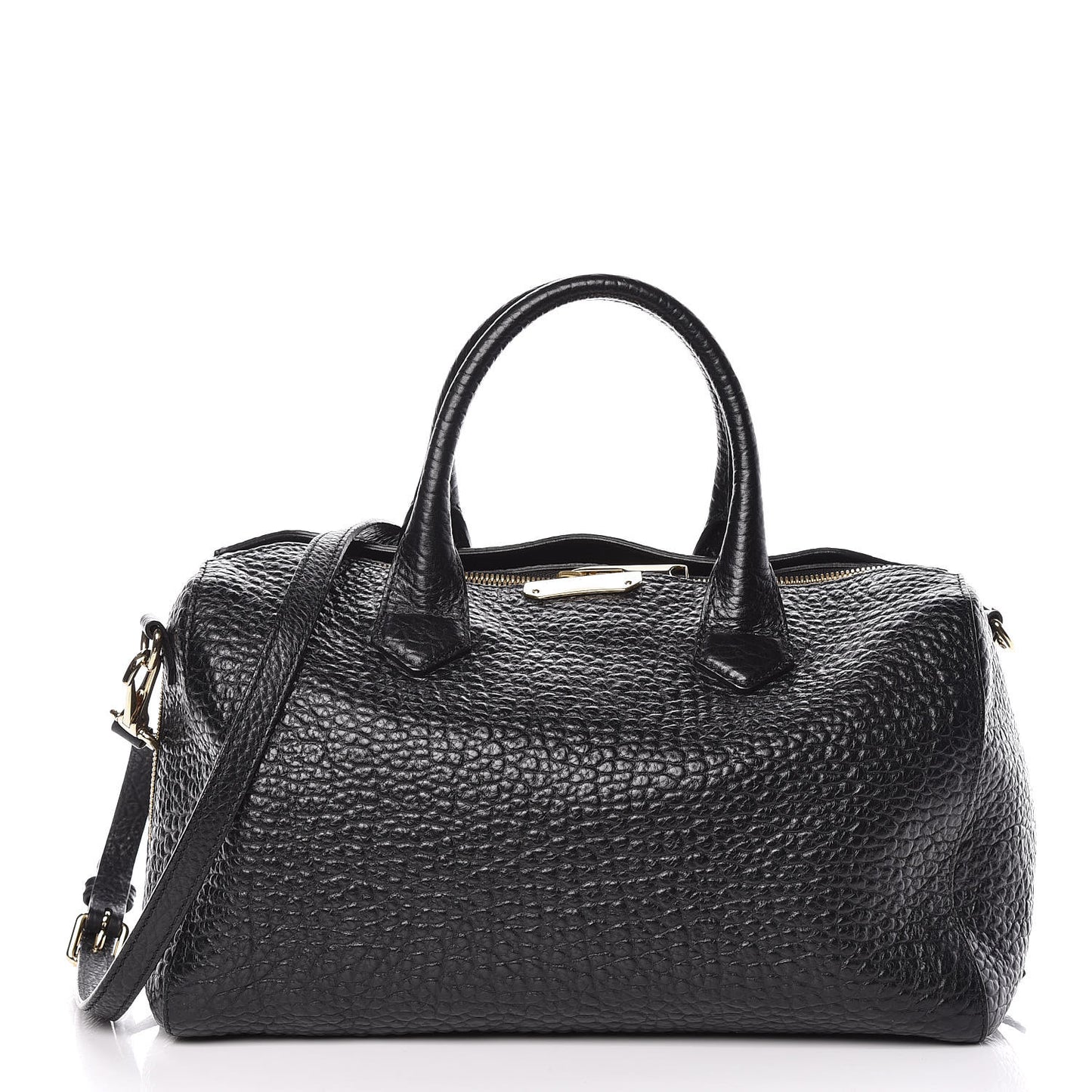 Heritage Grain Medium Alchester Bowling Bag Black