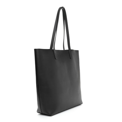 Saint Laurent Calfskin North-South Shopping Tote Black 4 of 12