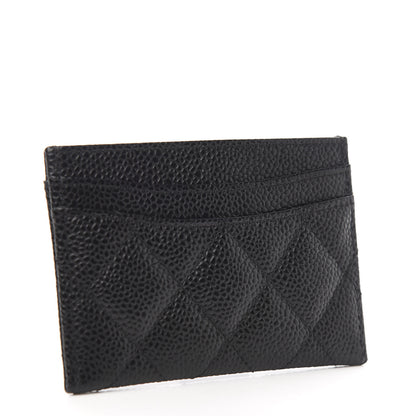 Chanel Caviar Quilted Card Holder Black 2 of 8