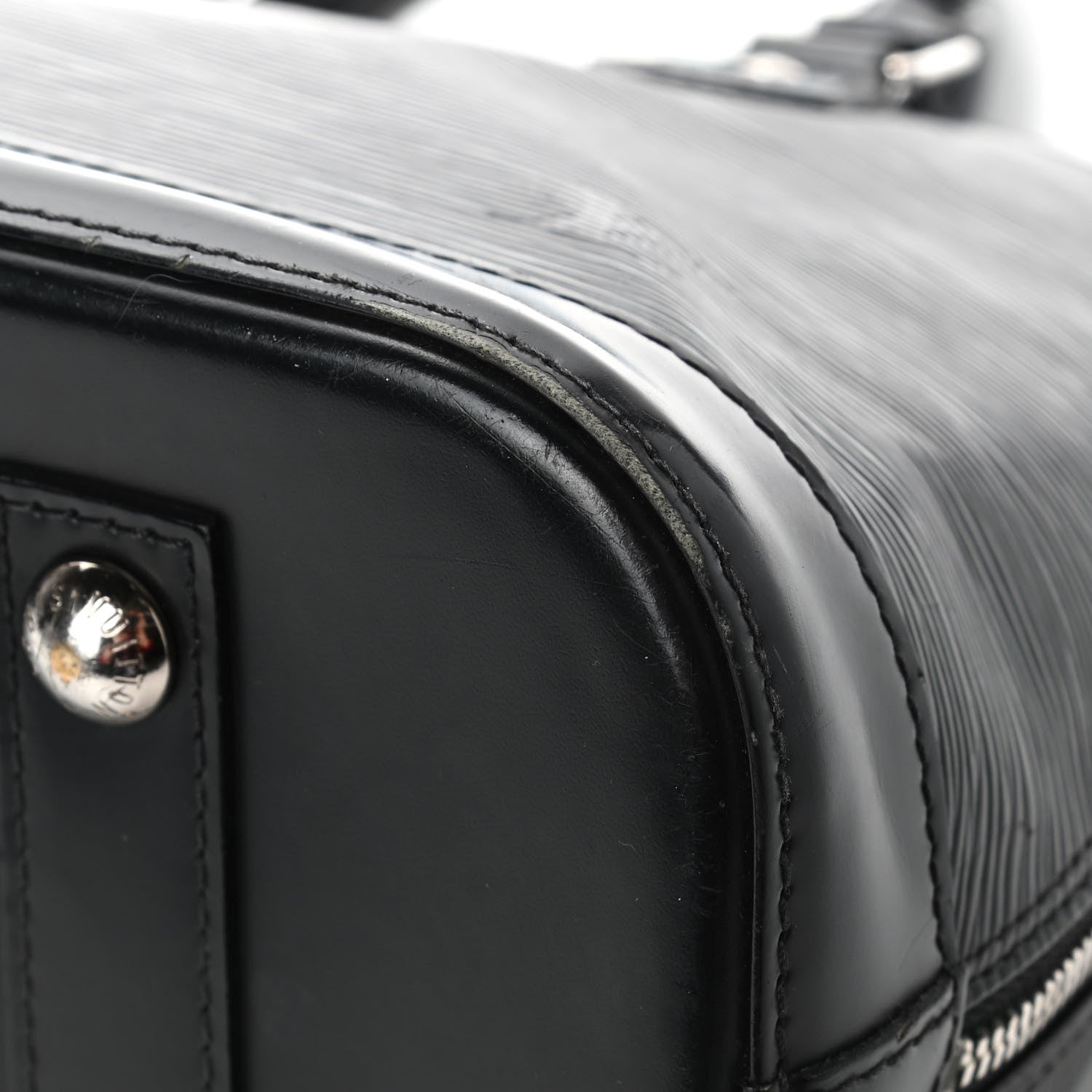 Louis Vuitton Epi Alma PM Black 8 of 15