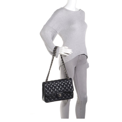 Chanel Caviar Quilted Jumbo Double Flap Black 2 of 7