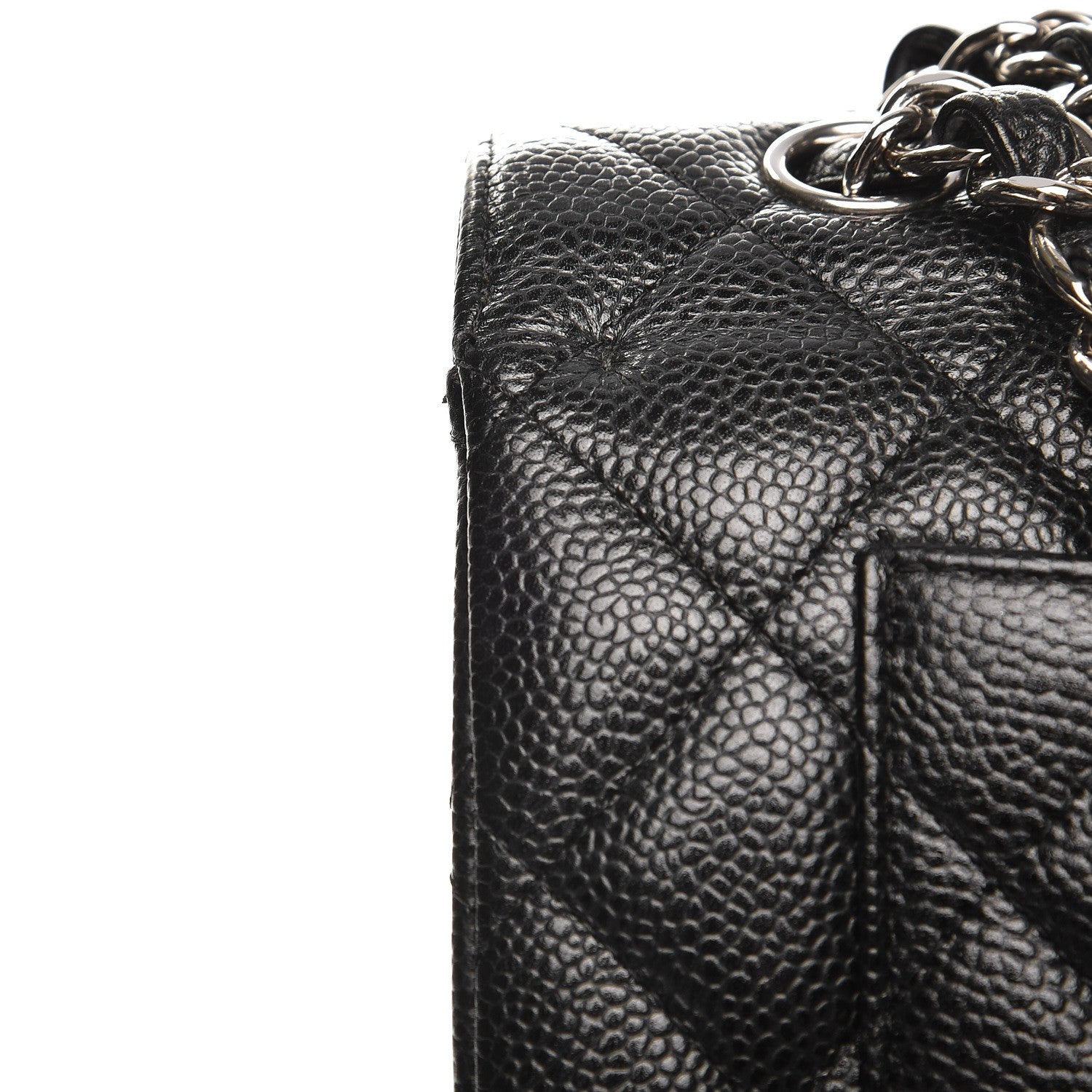 Chanel Caviar Quilted Maxi Double Flap Black 11 of 14