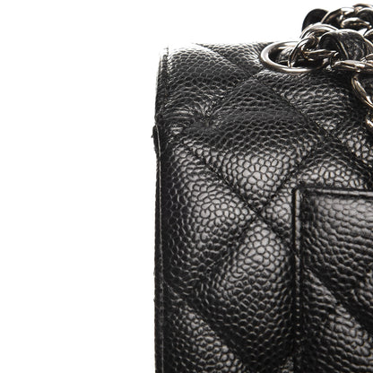 Chanel Caviar Quilted Maxi Double Flap Black 11 of 14