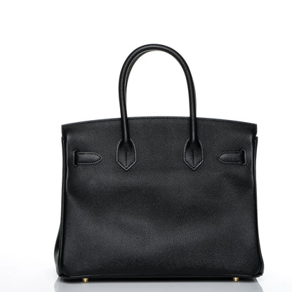 Hermes Epsom Birkin 30 Black 4 of 25