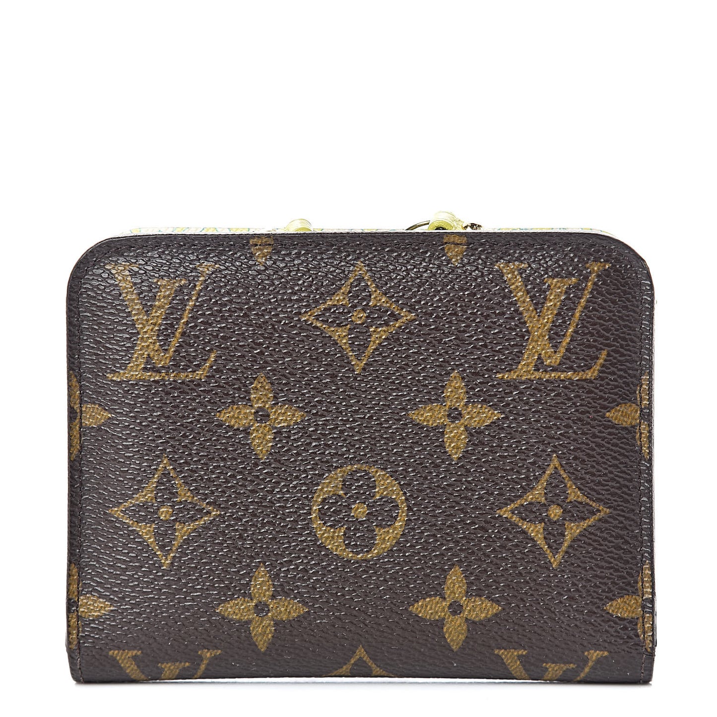 Monogram Fleuri Insolite Wallet PM Yellow