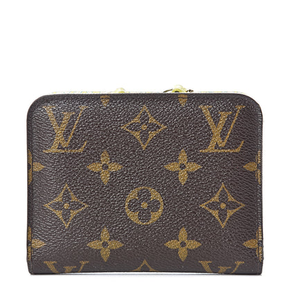 Louis Vuitton Monogram Fleuri Insolite Wallet PM Yellow 1 of 8