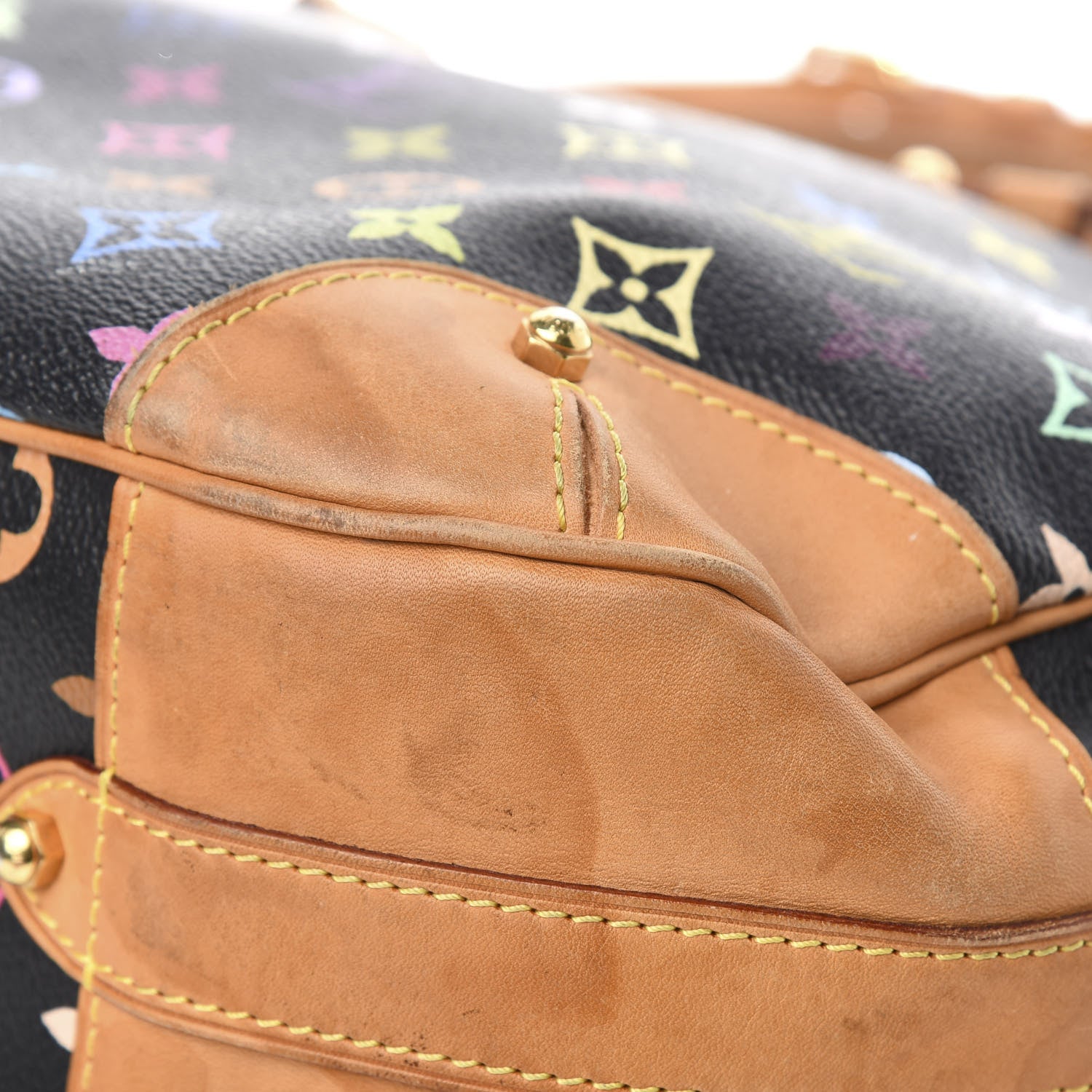 Louis Vuitton Monogram Multicolor Greta Black 9 of 15