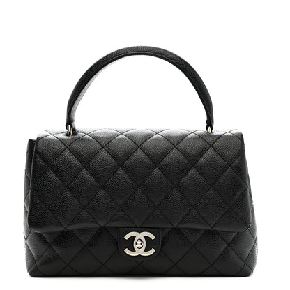 Chanel Caviar Quilted Medium Kelly Flap Bag Black 1 of 11