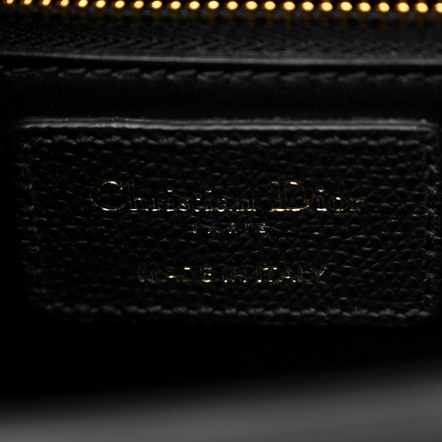 Christian Dior Grained Calfskin 30 Montaigne Flap Bag Black 6 of 10