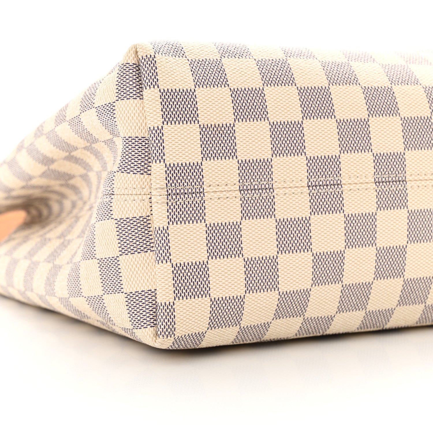 Louis Vuitton Damier Azur Graceful MM Rose Ballerine 9 of 13
