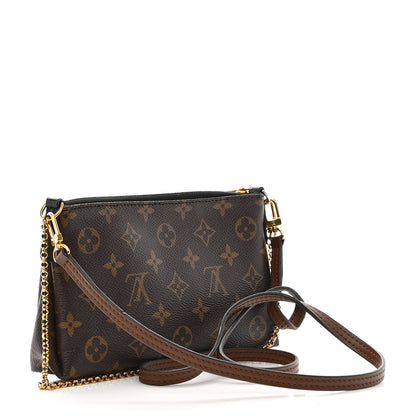 Louis Vuitton Monogram Pallas Clutch Black 3 of 11