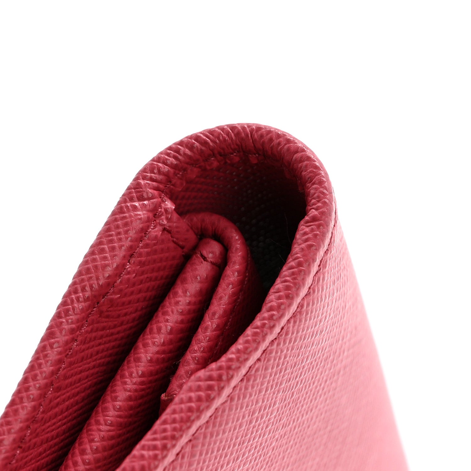 Prada Saffiano Card Holder Peonia 9 of 9