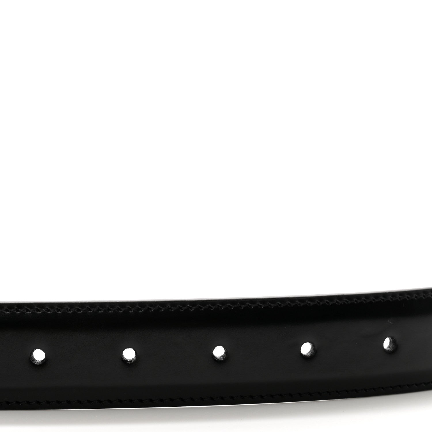 Gucci Calfskin Interlocking G Belt 85 34 Black 3 of 6