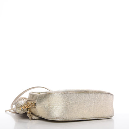 Saint Laurent Metallic Calfskin Monogram Blogger Bag Gold 4 of 10