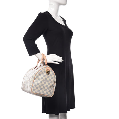 Louis Vuitton Damier Azur Speedy 30 2 of 10