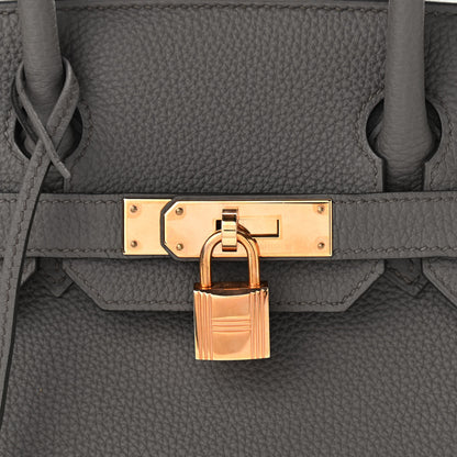 Hermes Togo Birkin 30 Etain 9 of 12