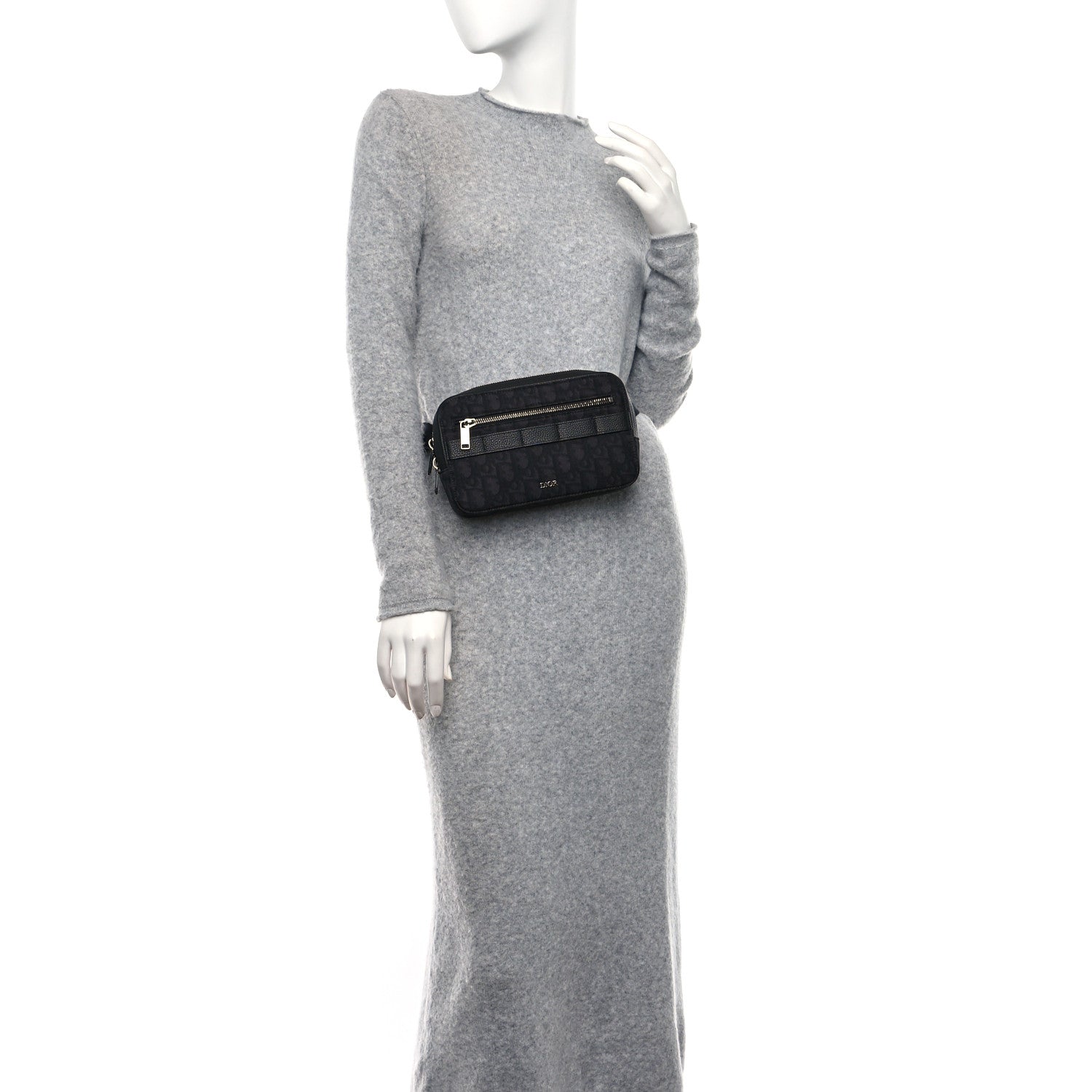 Christian Dior HOMME Oblique Safari Messenger Black 2 of 9