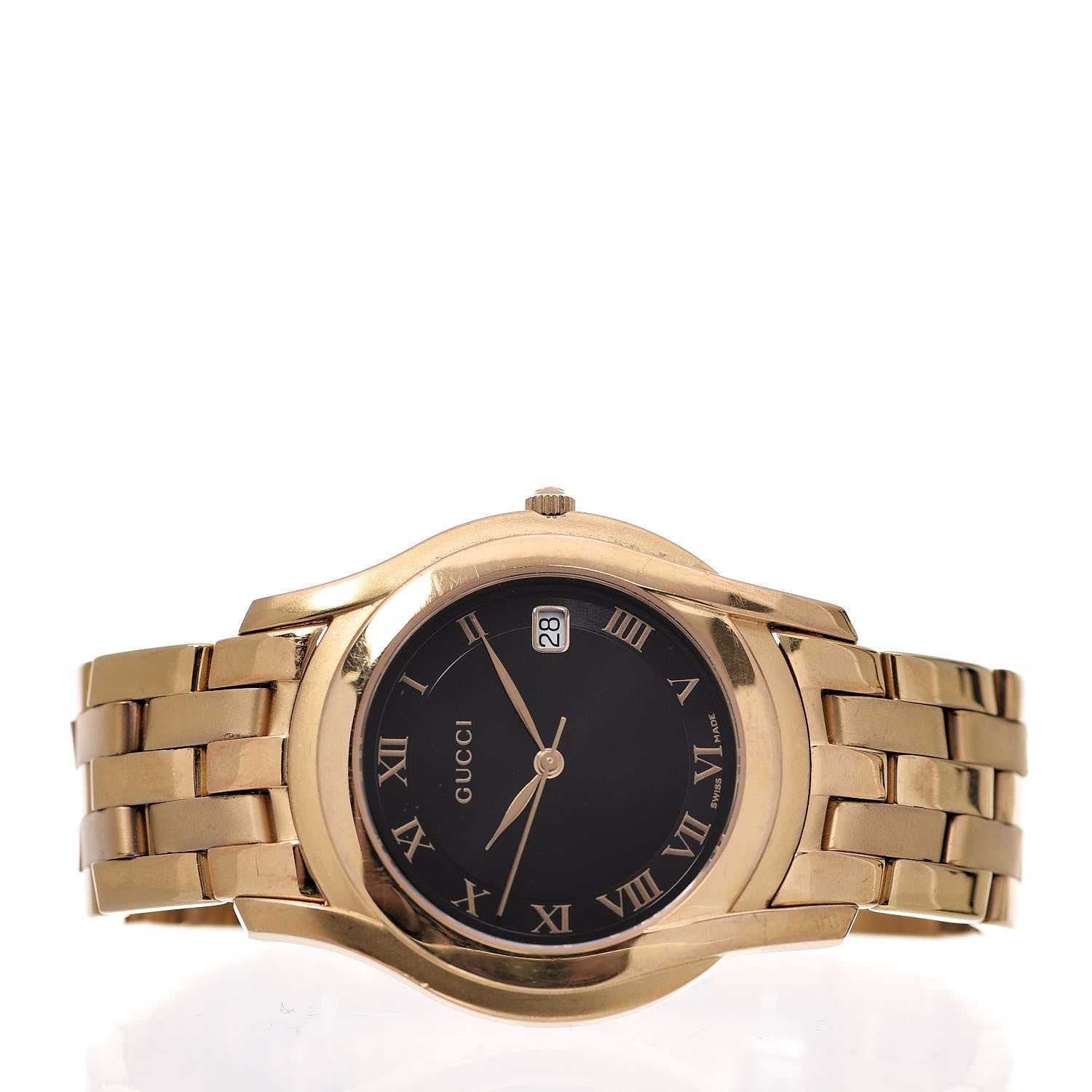 Gucci Stainless Steel 34mm 5400M Quartz Watch Black 3 of 6