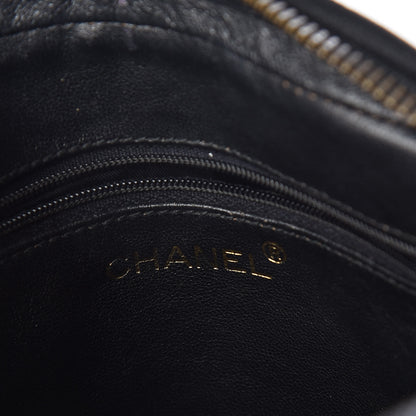 Chanel Patent Quilted Tassel Small Camera Case Black 6 of 14