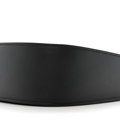 The Row Smooth Calfskin Half Moon Shoulder Bag Black 9 of 12