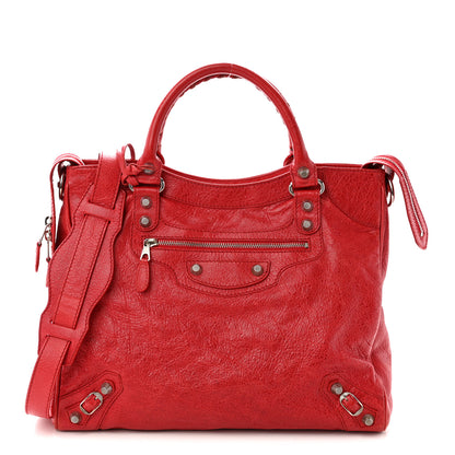 Balenciaga Agneau Giant 12 Silver Hardware Velo Coquelicot 1 of 11