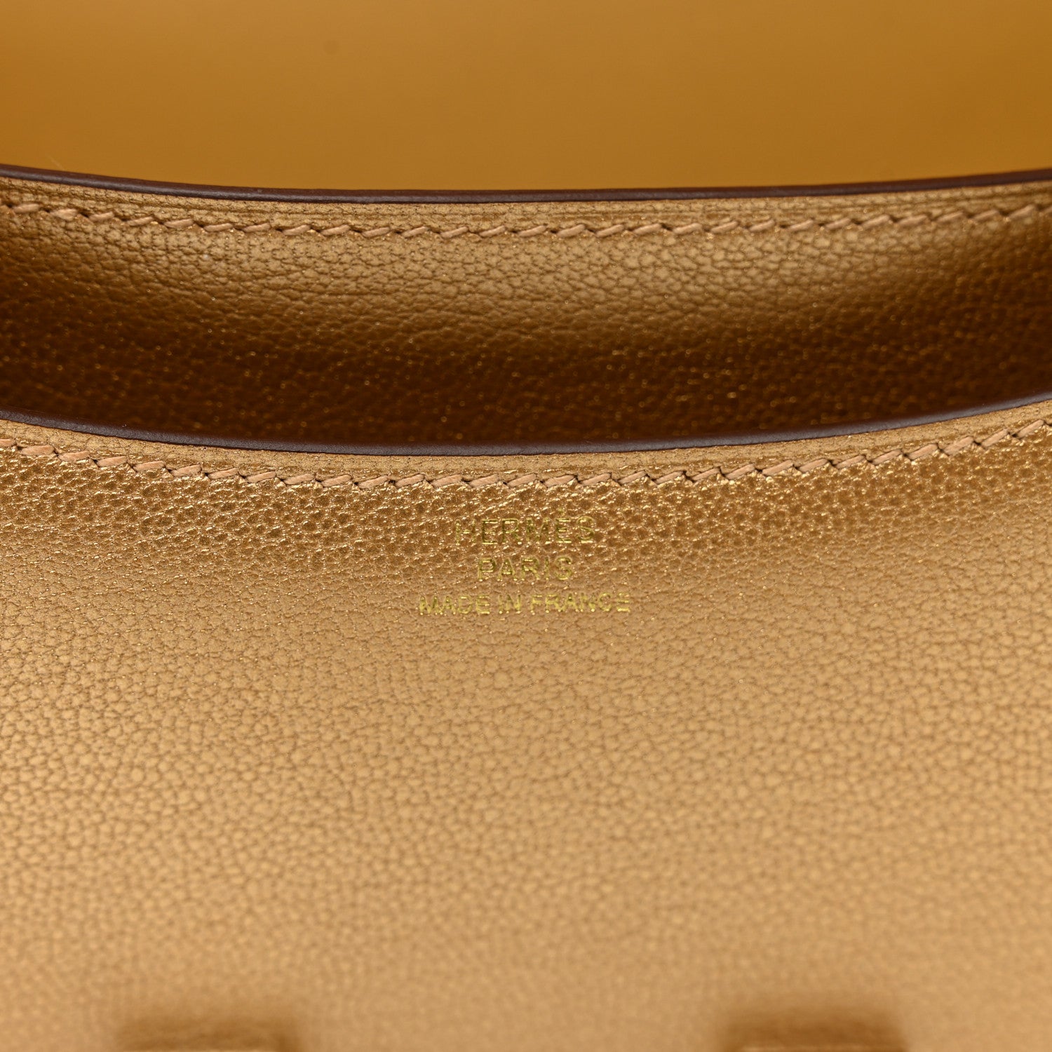 Hermes Metallic Chevre Chamkilight Constance 18 Dore 7 of 10