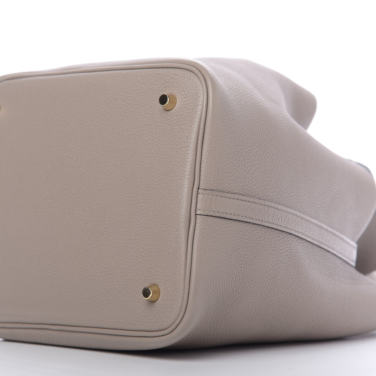 Taurillon Clemence Picotin Lock 22 MM Gris Asphalte