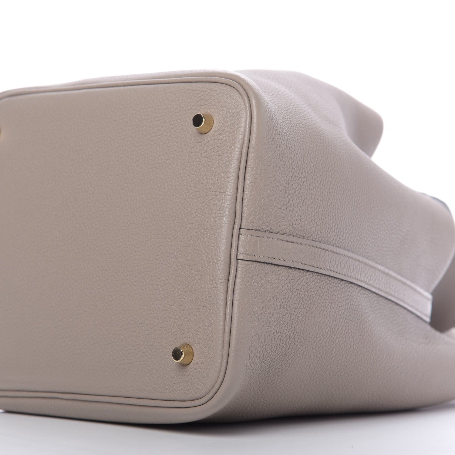 Hermes Taurillon Clemence Picotin Lock 22 MM Gris Asphalte 7 of 10