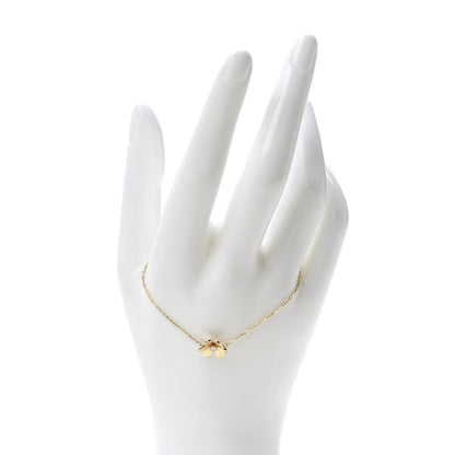 Van Cleef & Arpels 18K Yellow Gold Diamond Mini Frivole Bracelet 2 of 9