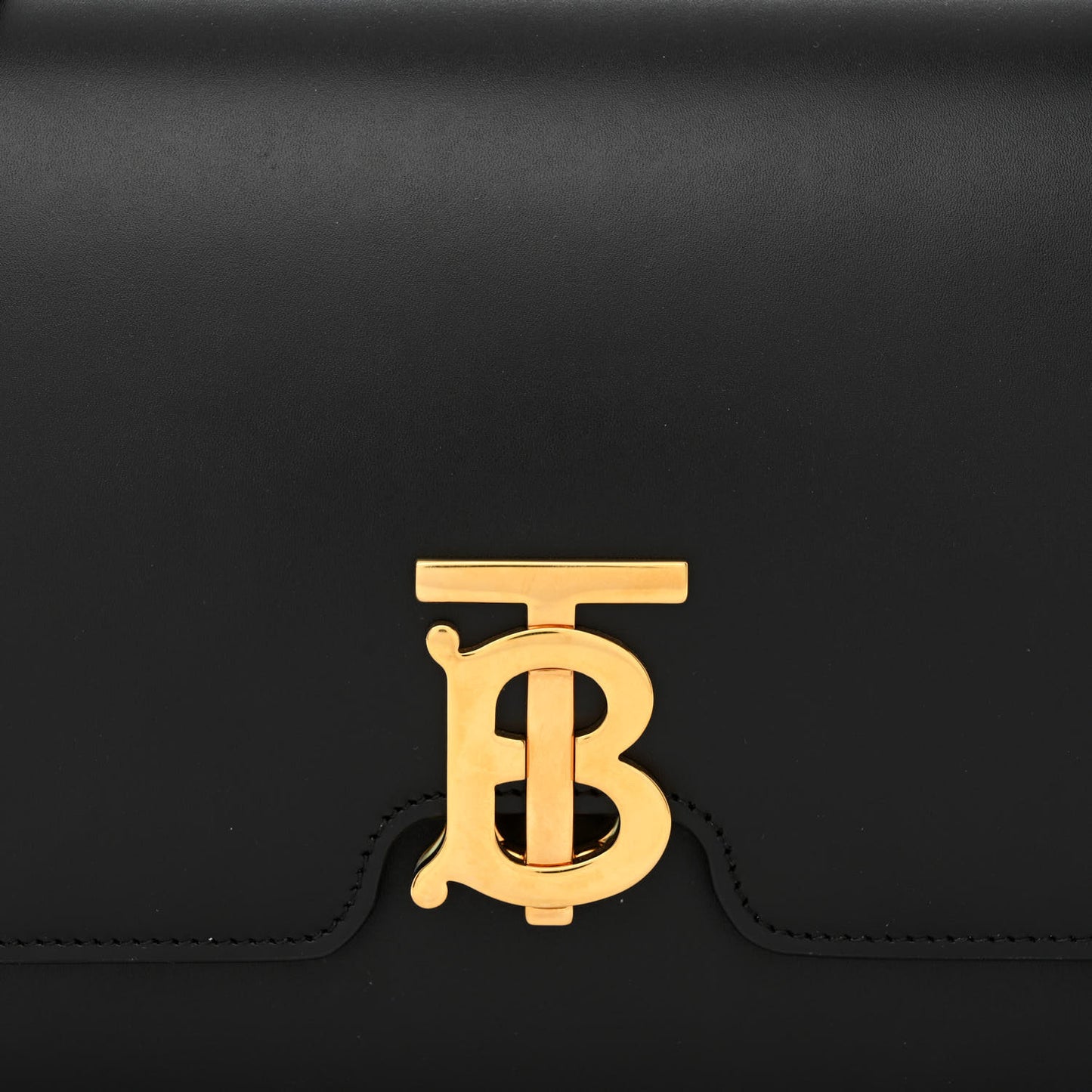 Calfskin Medium TB Bag Black