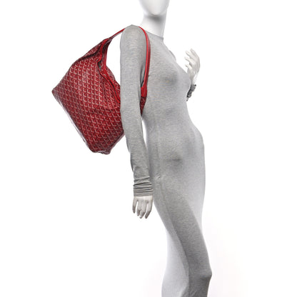 Goyard Goyardine Fidji Zip Hobo Red 2 of 12