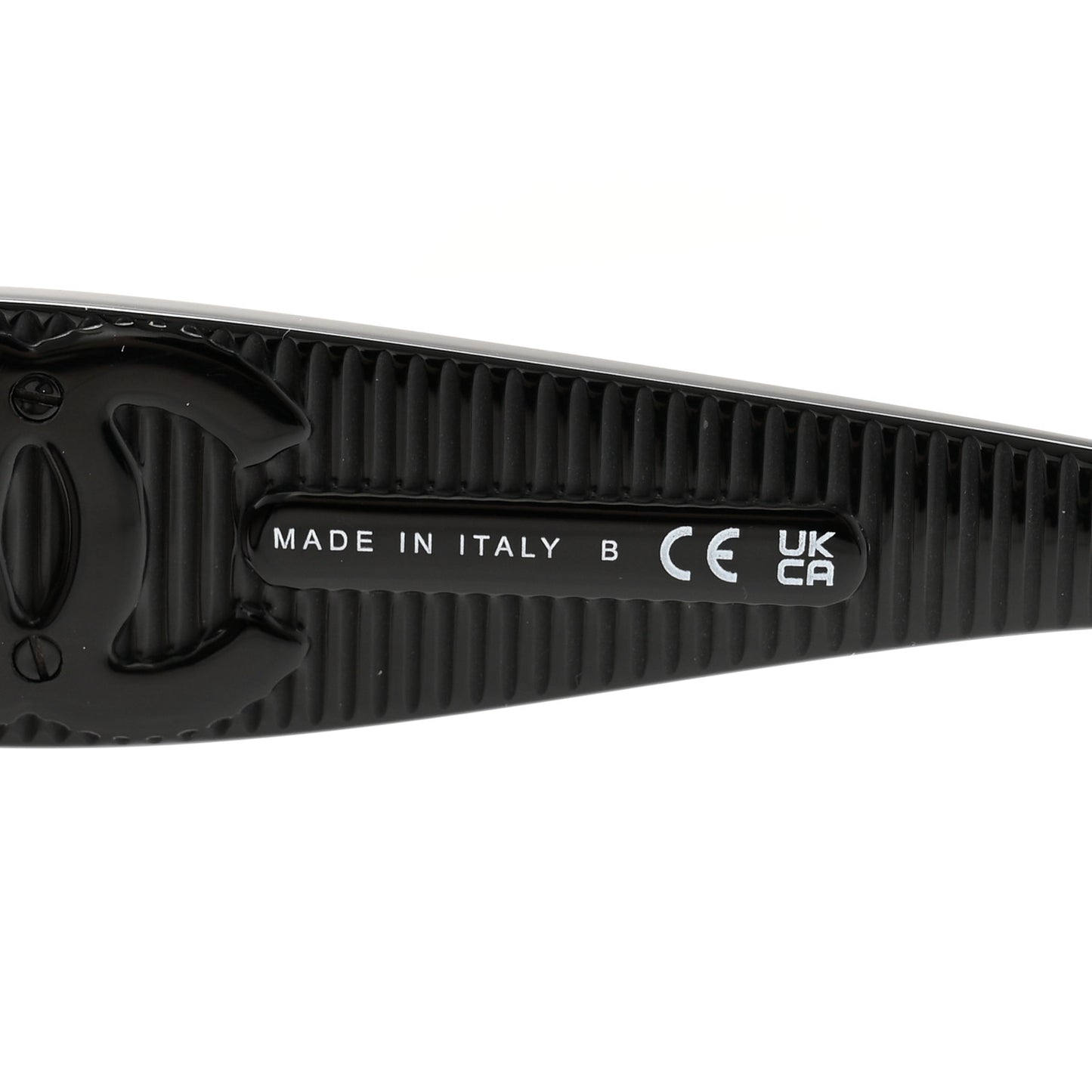 Acetate Shield Sunglasses 5495 Black