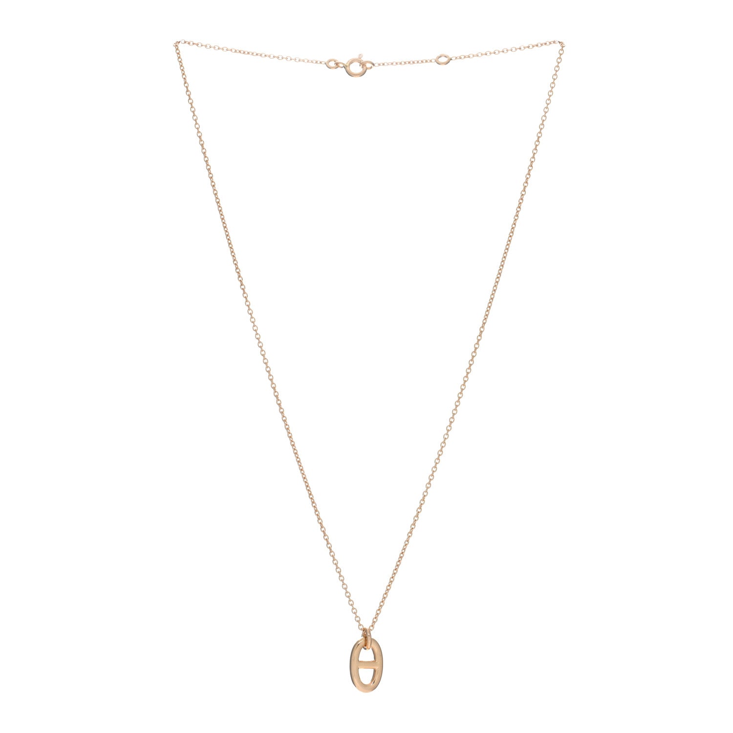 Hermes 18K Rose Gold PM Farandole Pendant Necklace 2 of 5