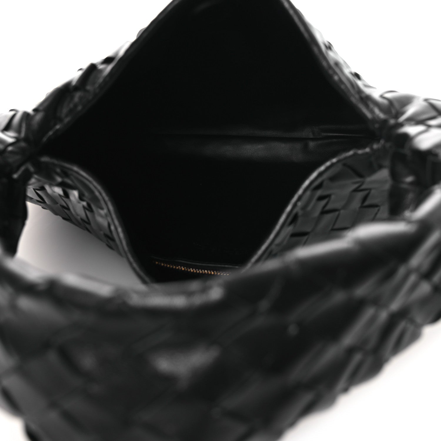Bottega Veneta Calfskin Intrecciato Small Hop Black 5 of 10
