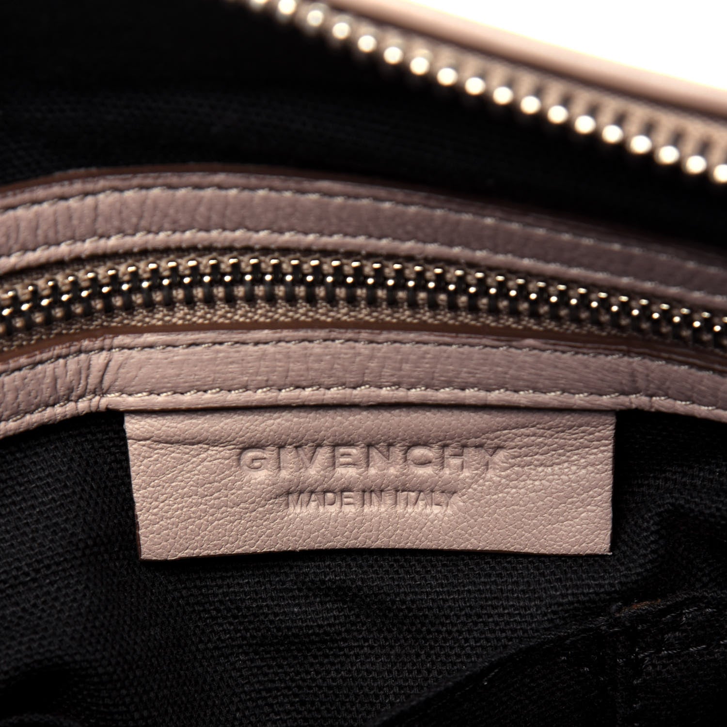 Givenchy Calfskin Crocodile Embossed Medium Pandora Taupe 7 of 20