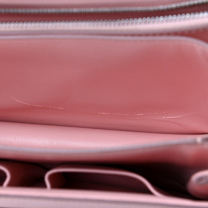Celine Smooth Calfskin Medium Classic Box Flap Bag Pink 5 of 5